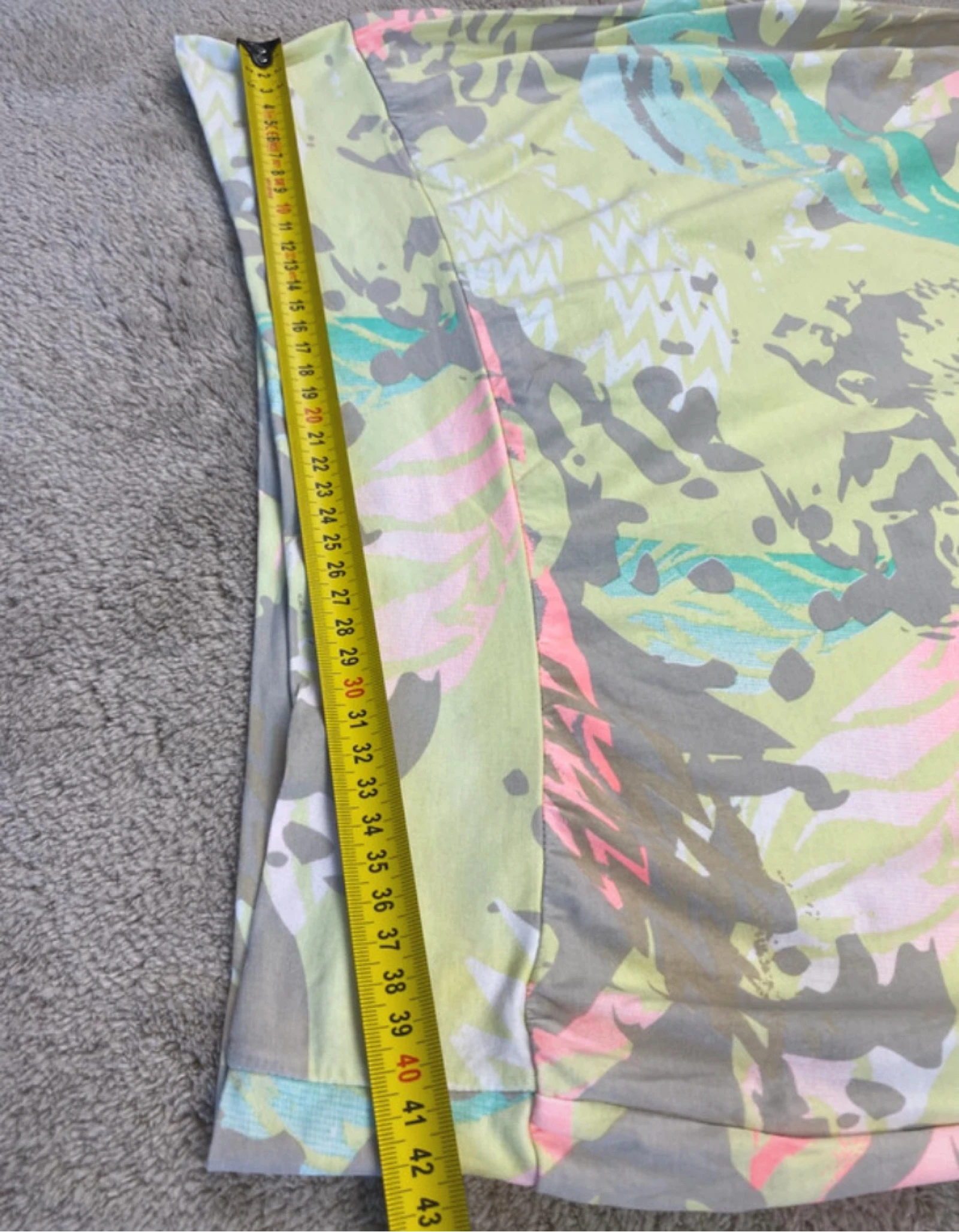 Diesel Camiseta Larga Estampado Neón Y2K Multicolor Talla M – photo 15